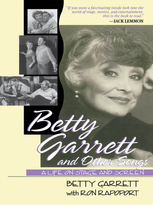 Title details for Betty Garrett and Other Songs by Betty Garrett - Available